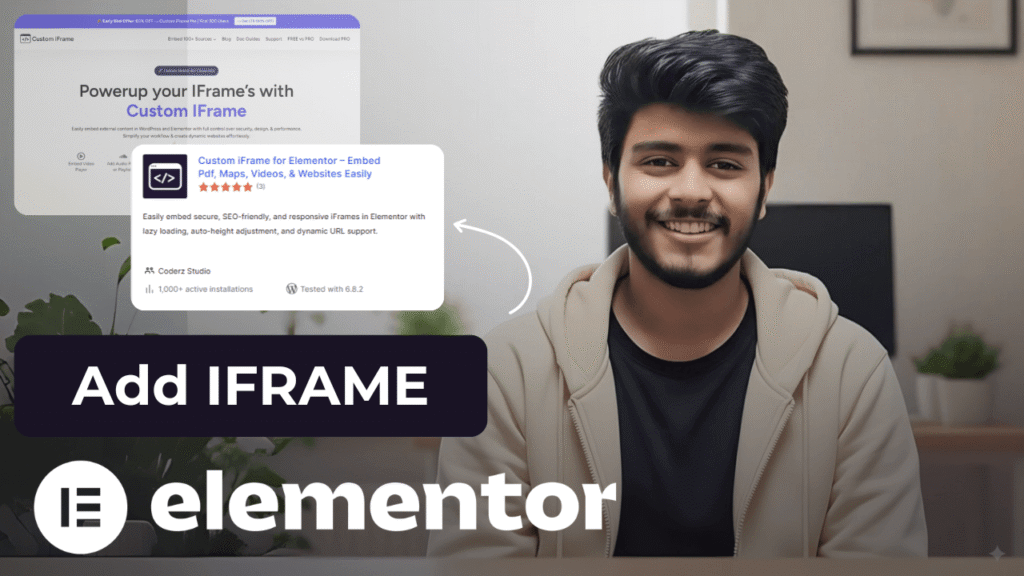 Add iFrame in Elementor - Best iFrame Widgets