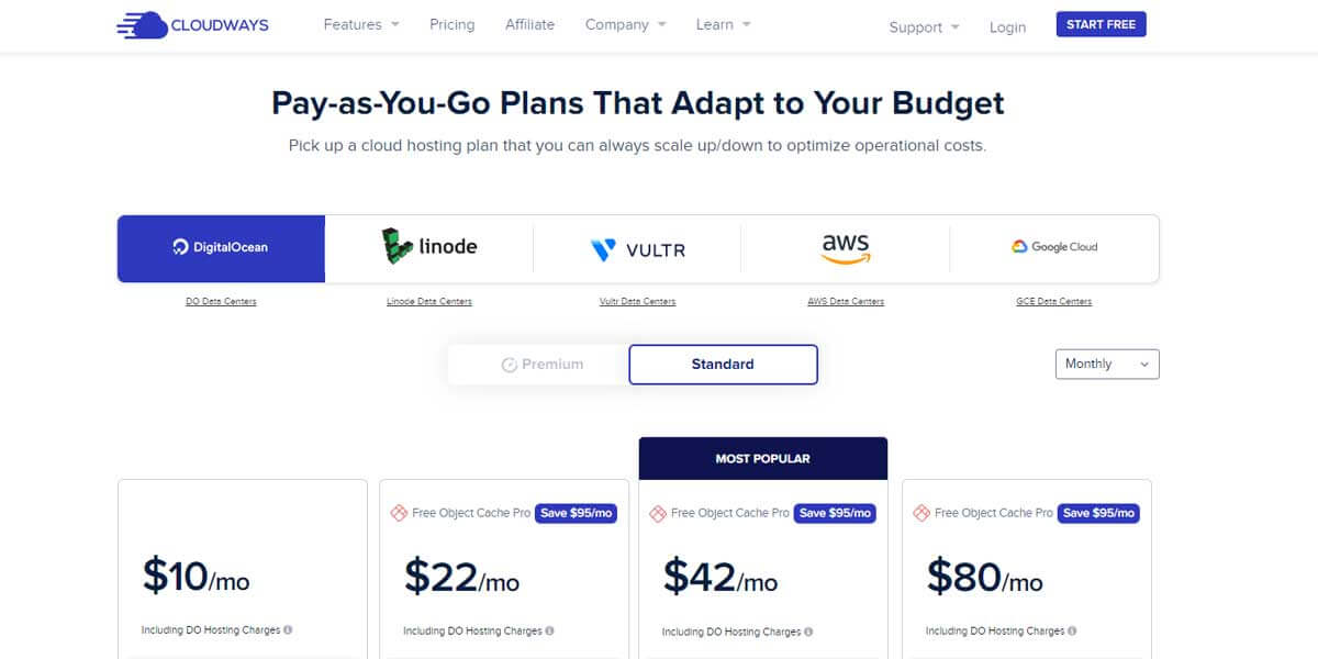 Cloudways-Pricing