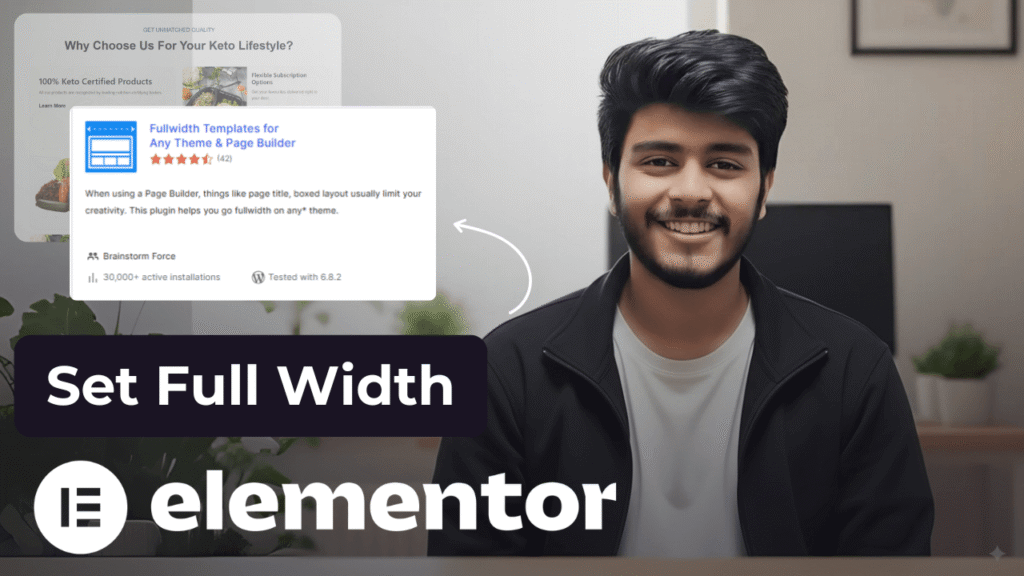 Fix Elementor Full width not working