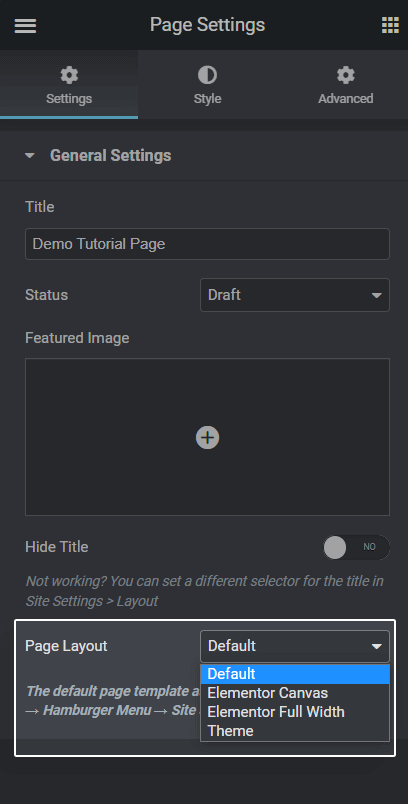 Elementor-Page-Layout-Settings
