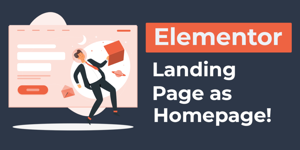 Set-Elementor-Landing-page-as-Homepage