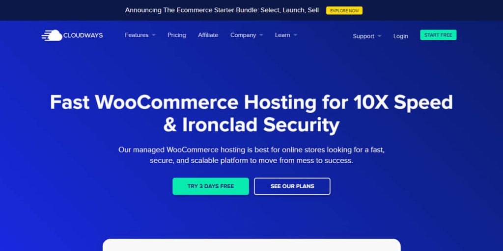 Cloudways WooCommerce Hosting