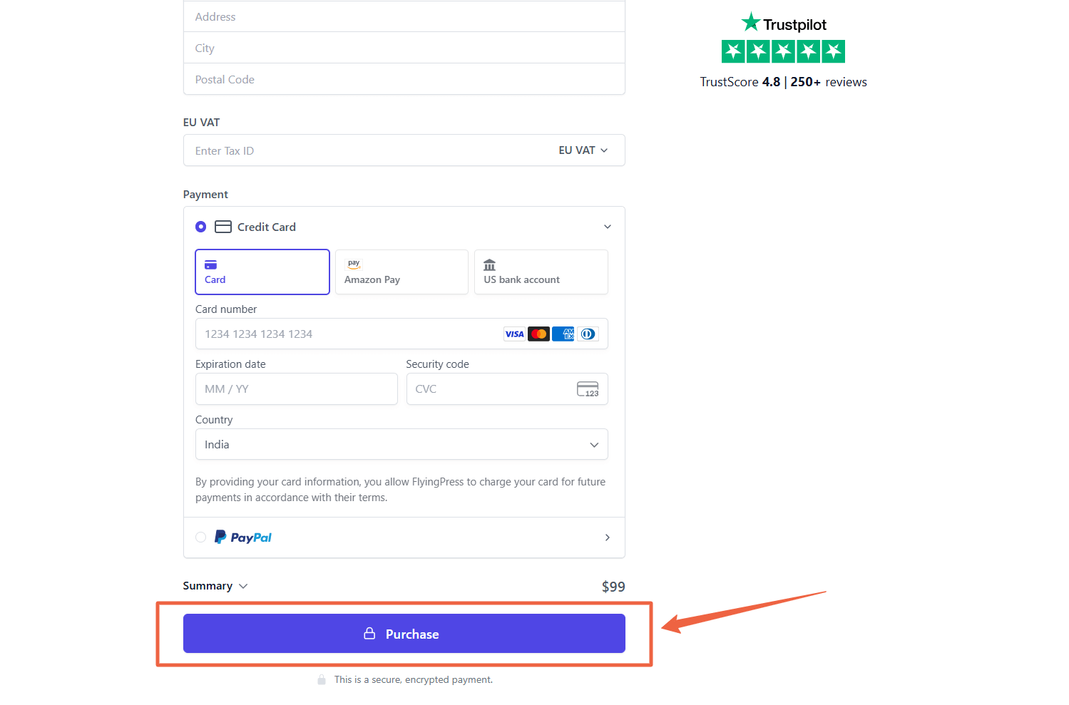 FlyingPress Checkout (1)