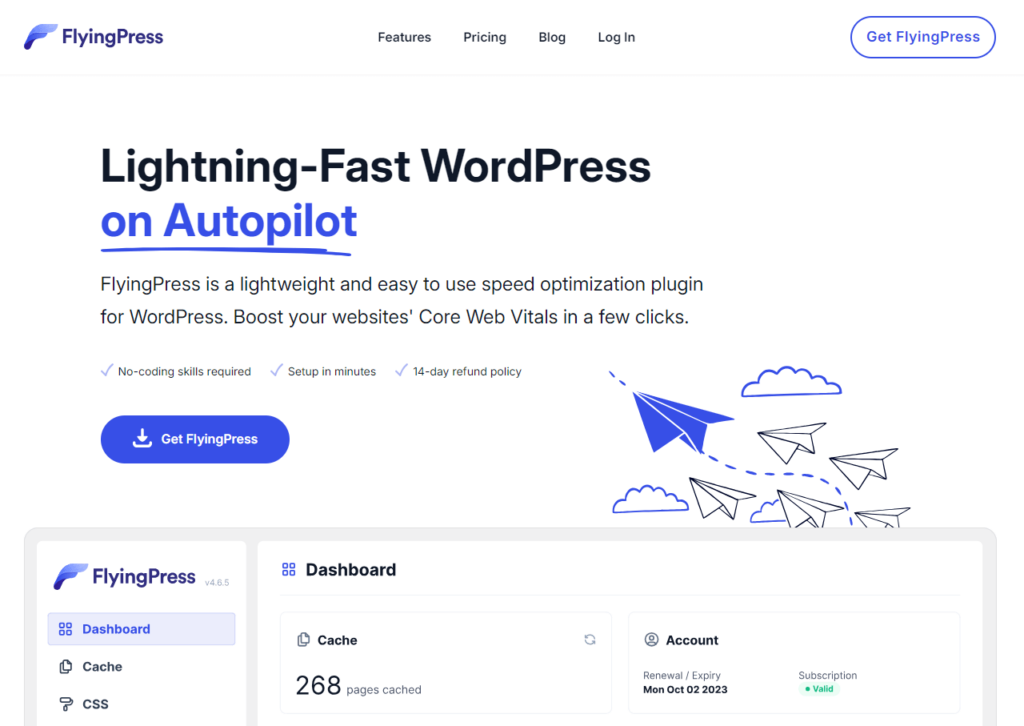 FlyingPress WordPress plugin