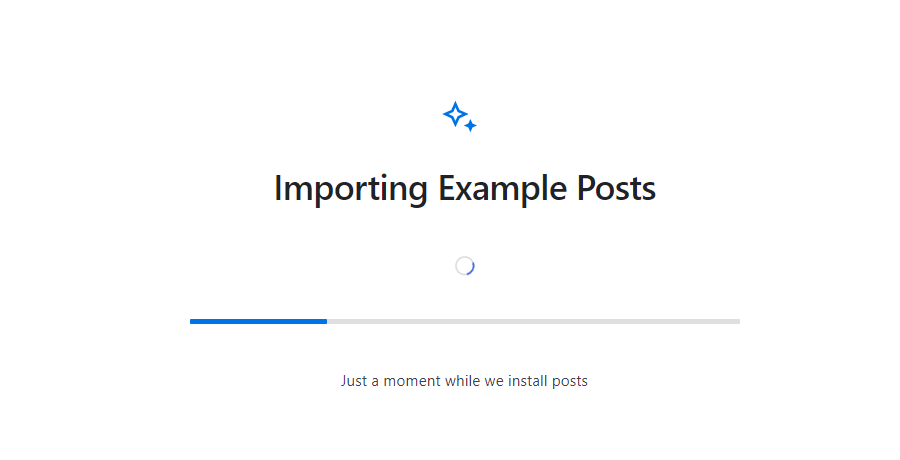 Kadence AI Importing Example Posts Demo Content