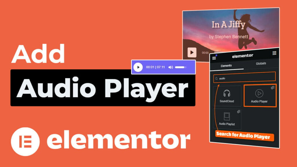 Best Elementor Audio Player Widgets and How-to-Add-Audio-Player-in-Elementor