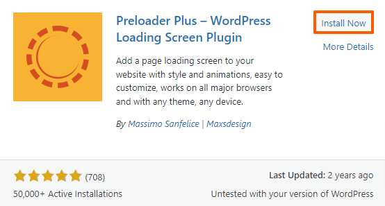 Install Plugin Preloader Plus