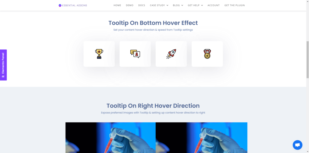 Essential Addons Tooltip for Elementor