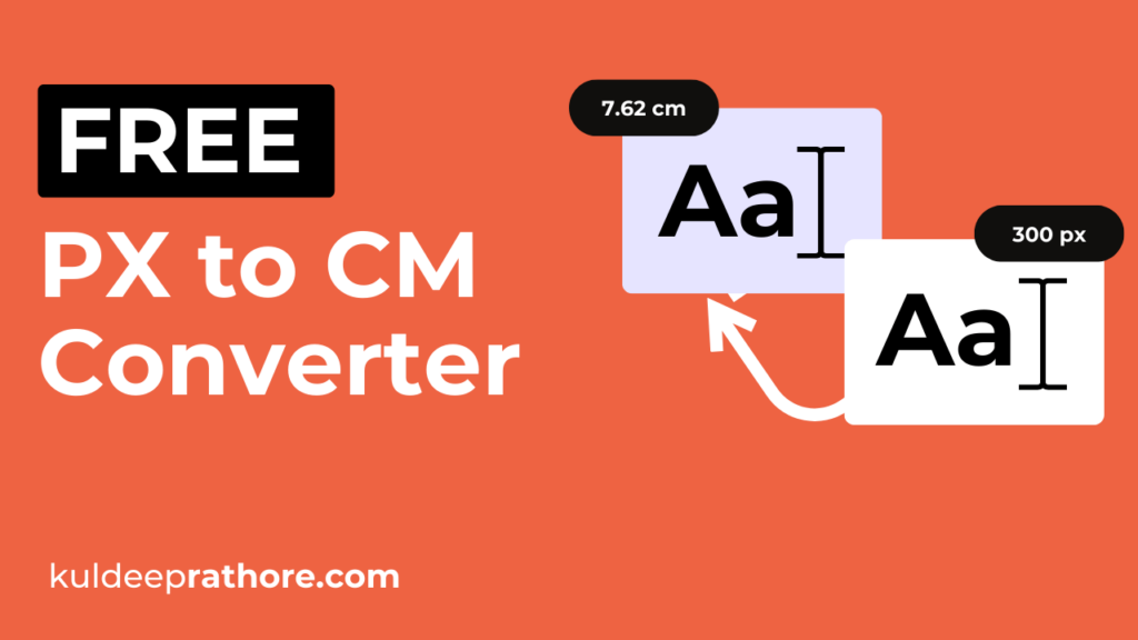 FREE! PX to CM Converter Online (Pixels to CM)