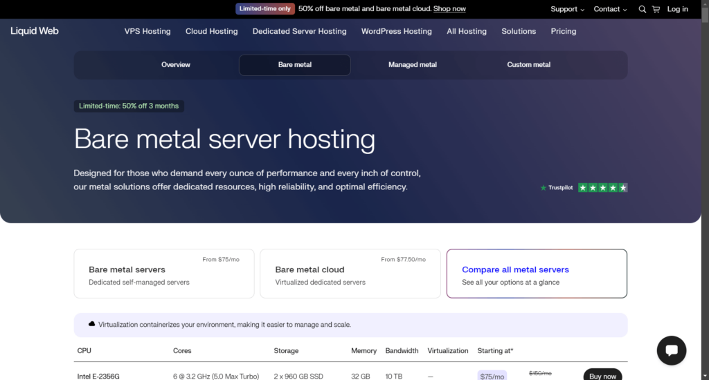 Liquid Webs All New Bare Metal Hosting