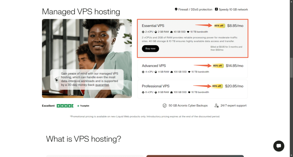 Liquid Web Managed VPS Hosting Plans on Black Friday