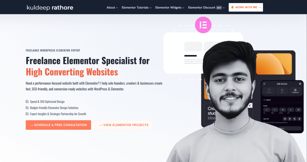 Oswlad Font - Elementor Specialist Kuldeep Rathore