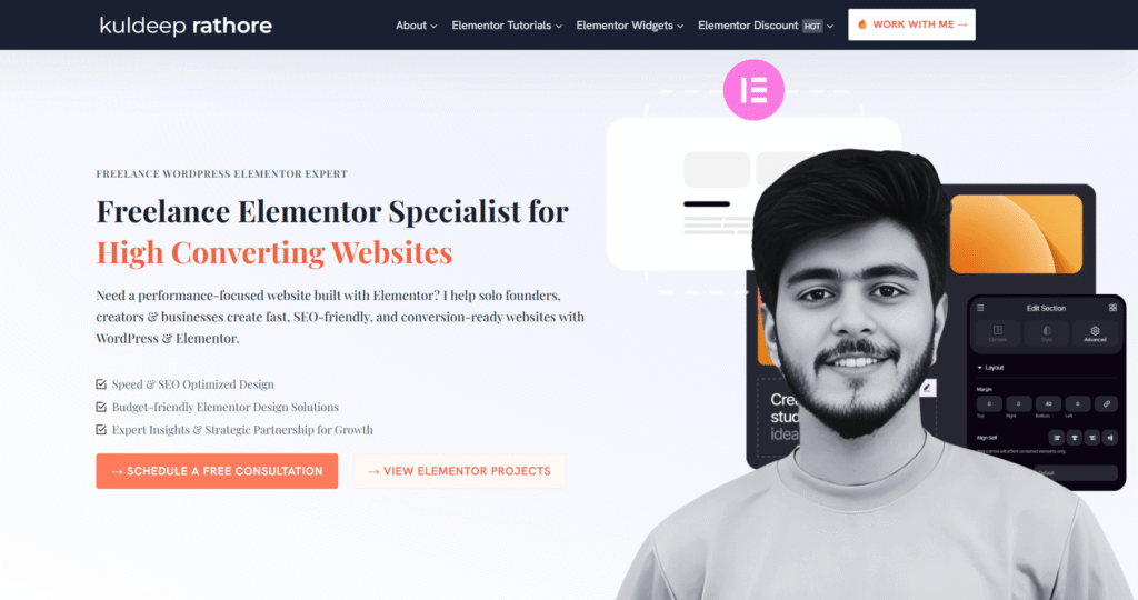 PlayFair Display Font - Elementor Specialist Kuldeep Rathore