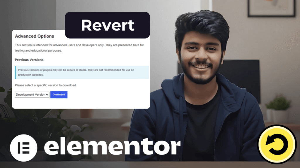 Elementor Old Version Download