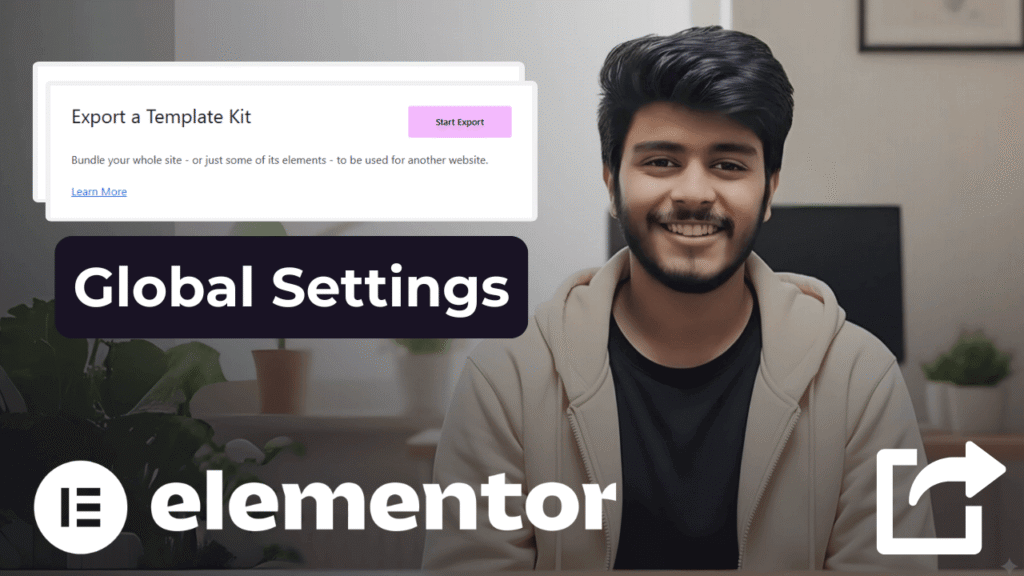 Export Elementor Global Settings
