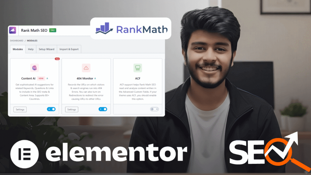 RankMath Elementor SEO