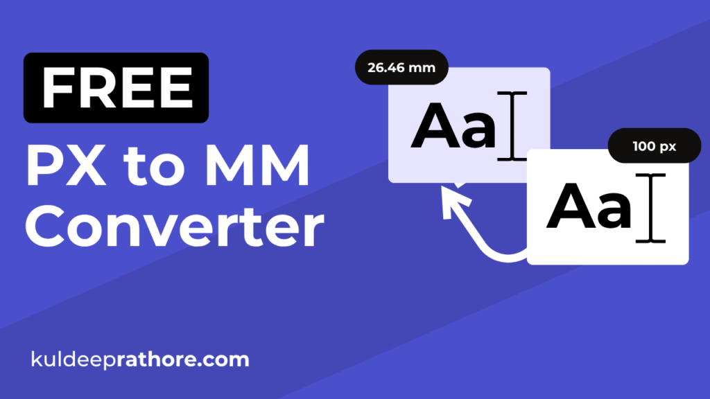 PX to MM Converter Tool: Convert Pixel to MM