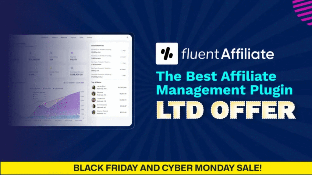 Fluent Affiliate Black Friday 2025 Sale