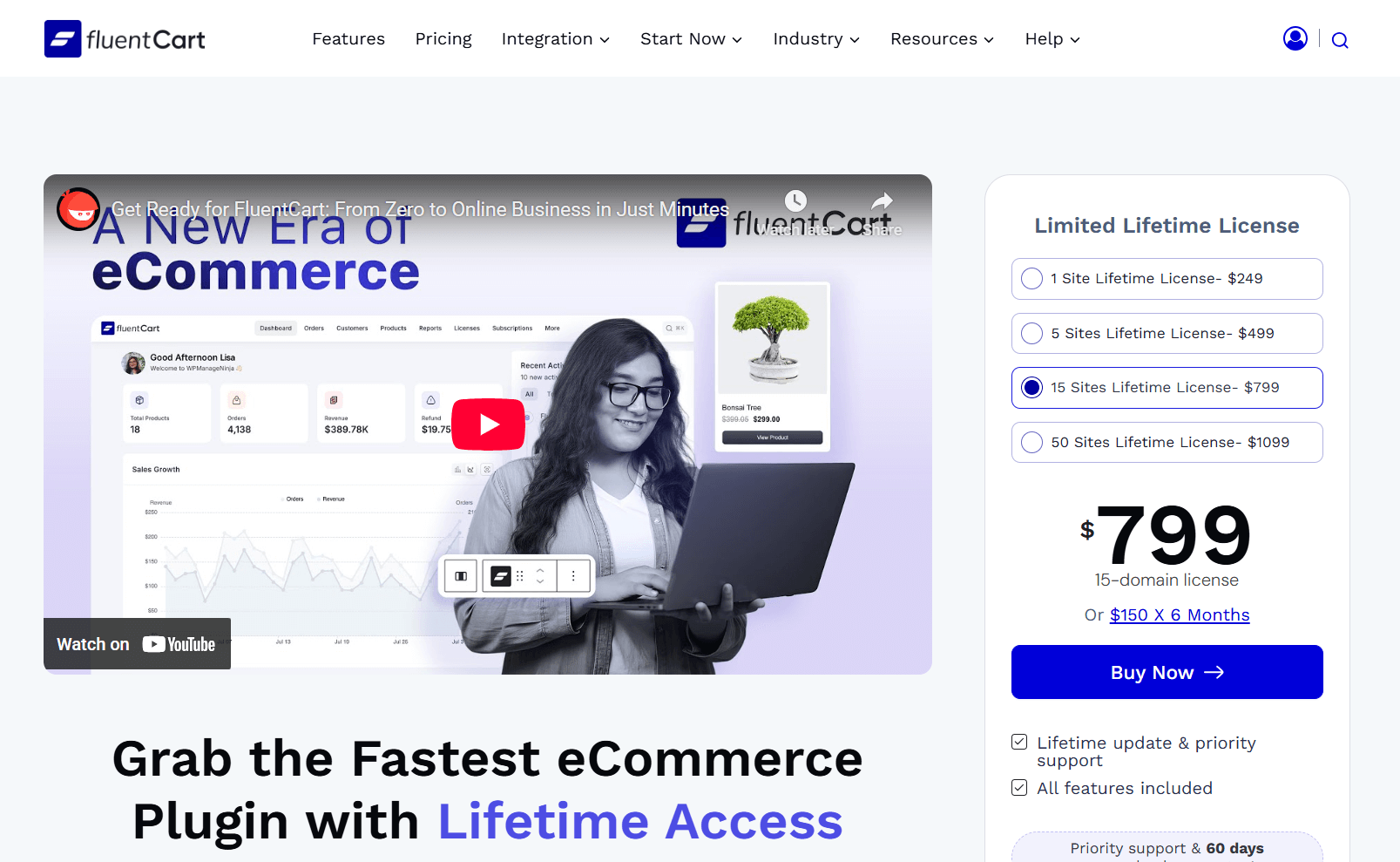fluentcart black friday 2025 pricing plans