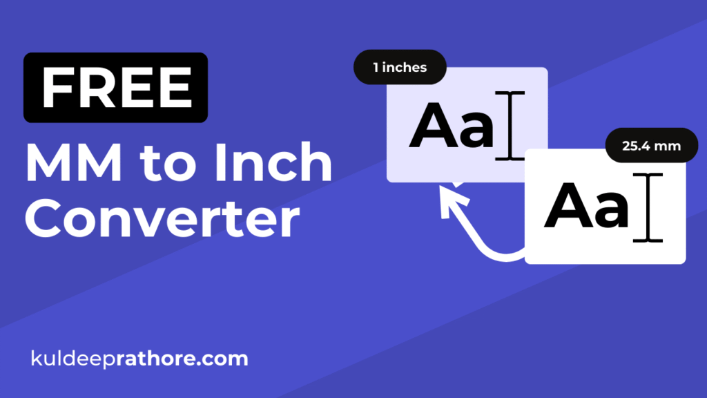 MM to Inches Converter - Convert MM to Inch